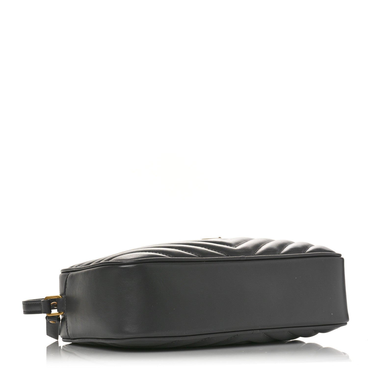 Saint Laurent Calfskin Matelasse Monogram Lou Camera Bag Storm 4 of 8