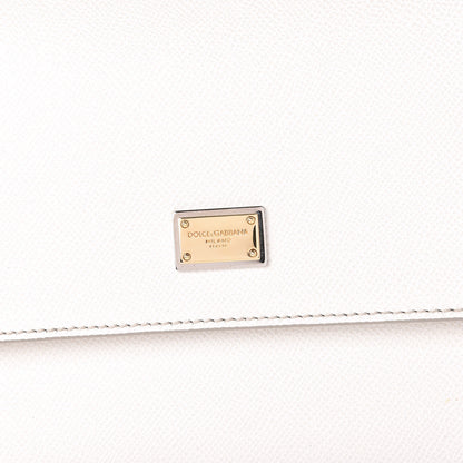 Dolce & Gabbana Dauphine Medium Miss Sicily Satchel White 9 of 9