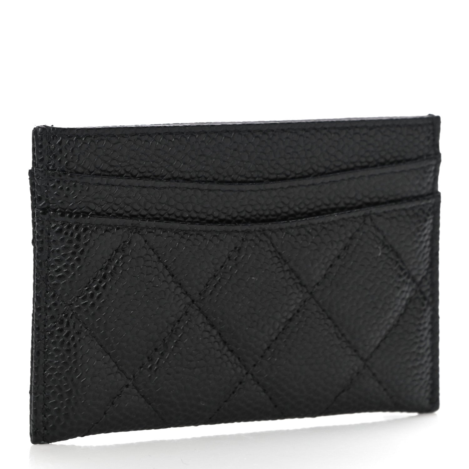 Chanel Caviar Quilted Card Holder Black 3 of 11