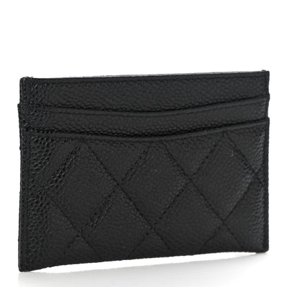 Chanel Caviar Quilted Card Holder Black 3 of 11