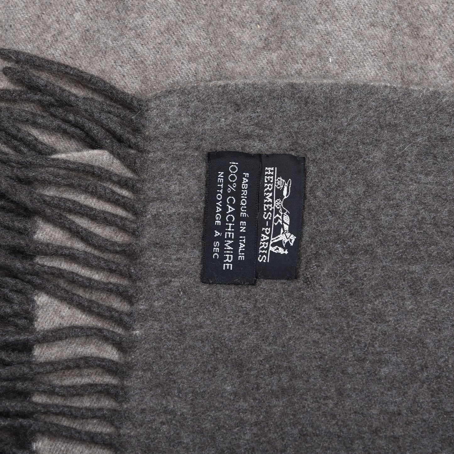 Cashmere Fringe Throw Blanket