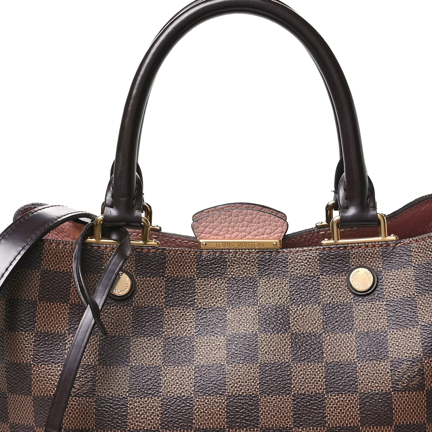 Damier Ebene Cuir Taurillon Brittany Magnolia