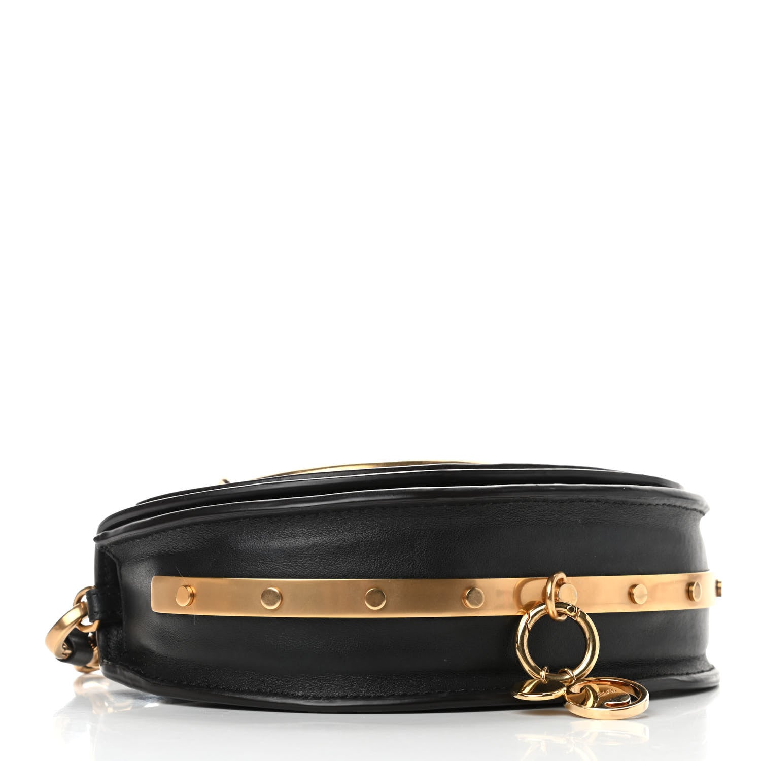 Chloe Calfskin Small Nile Bracelet Minaudiere Bag Black 3 of 4