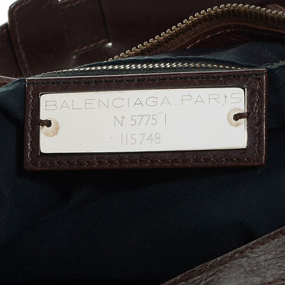 Balenciaga Agneau Classic Hardware City Cigare Fonce 15 of 17