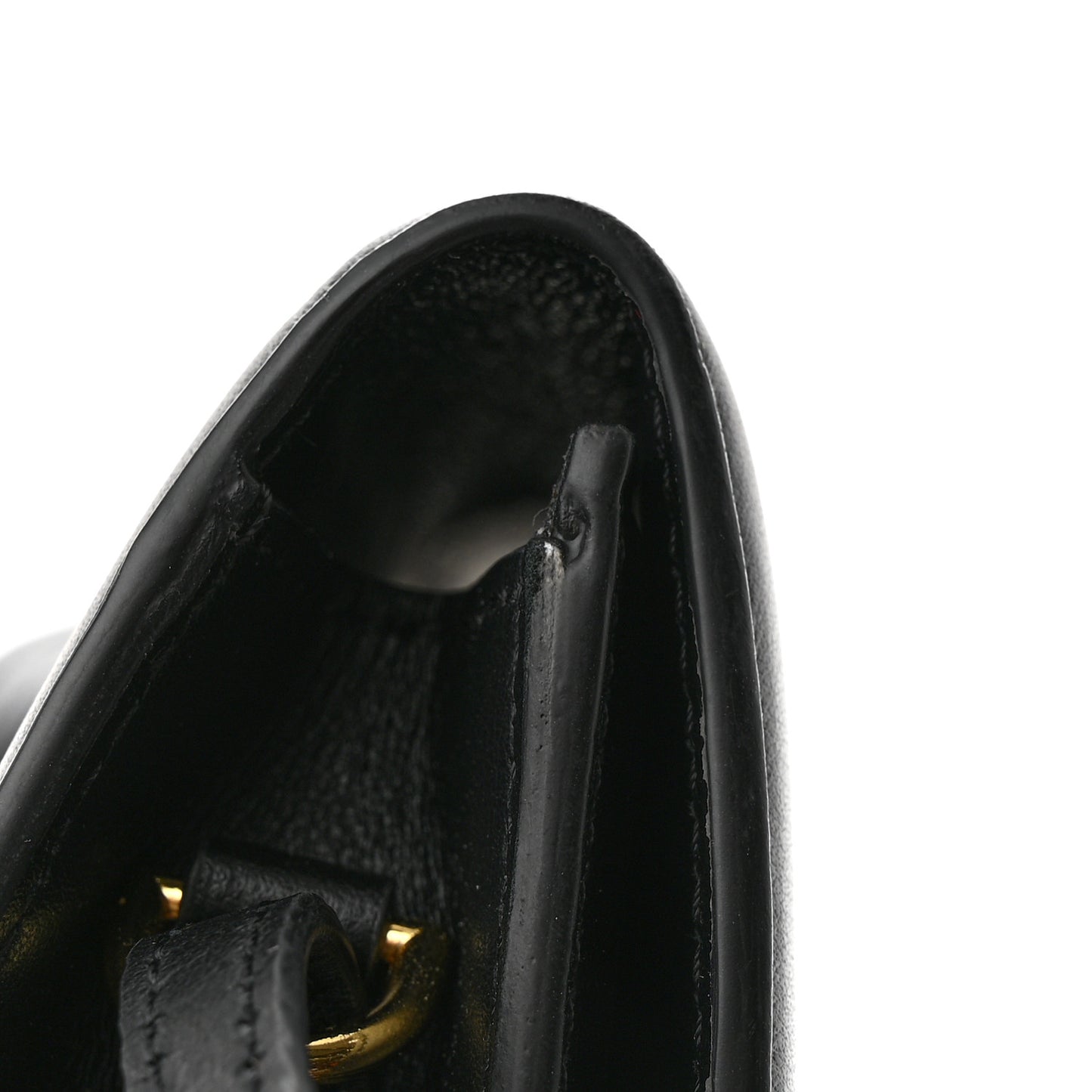 Smooth Calfskin Le Bambino Long Black
