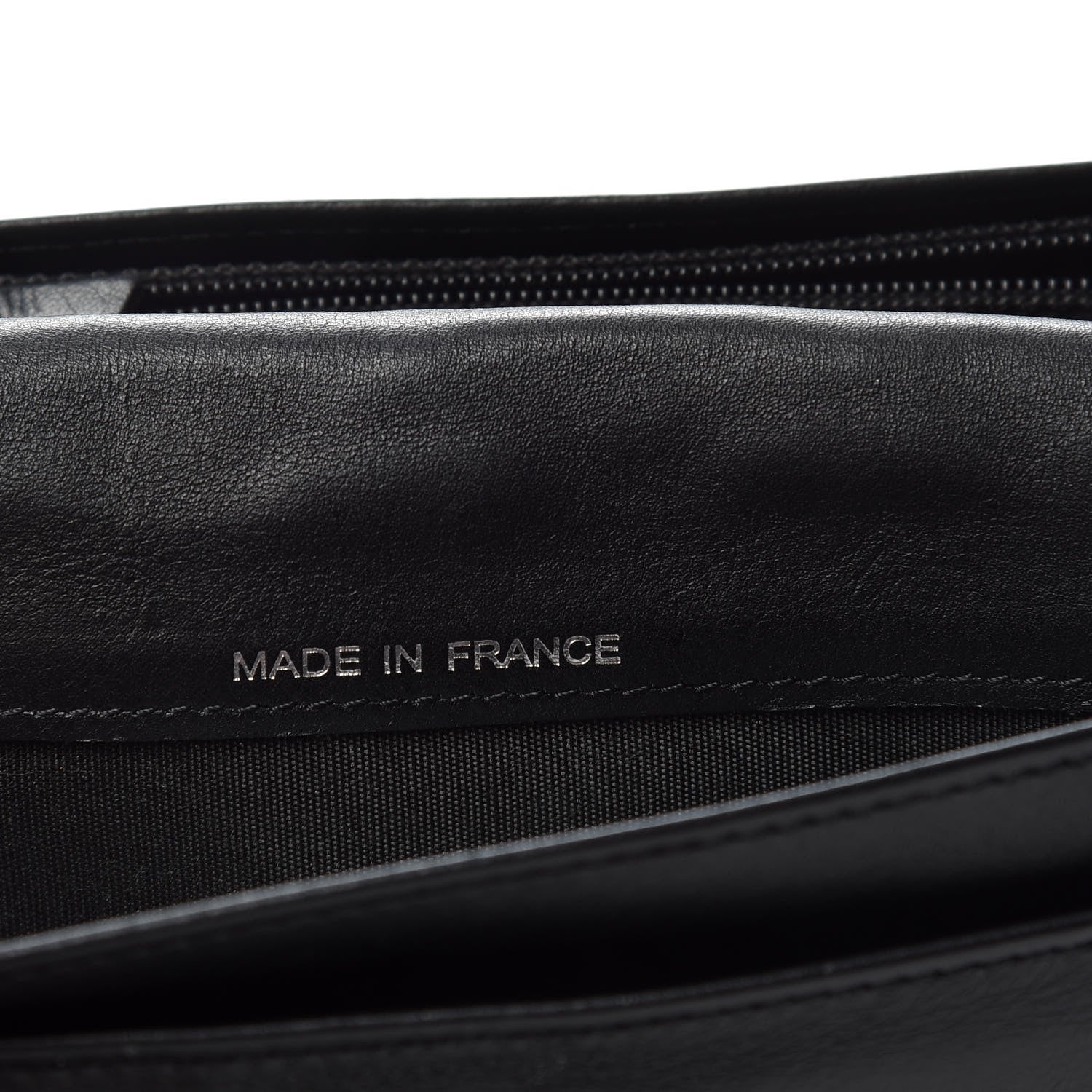 Chanel Patent Quilted Brilliant Yen Wallet Black 7 of 9