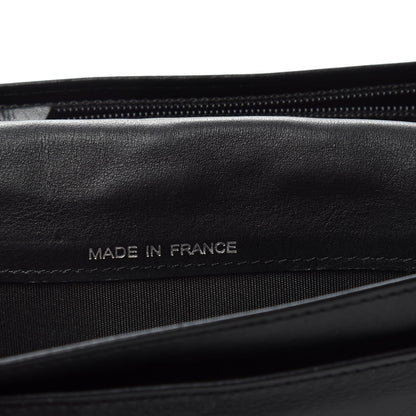 Chanel Patent Quilted Brilliant Yen Wallet Black 7 of 9