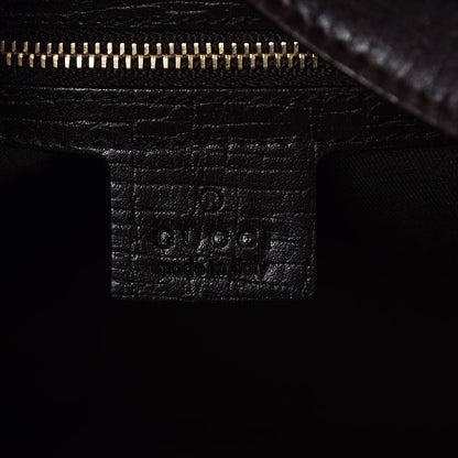 Gucci Monogram Hasler Hobo Dark Brown 6 of 7