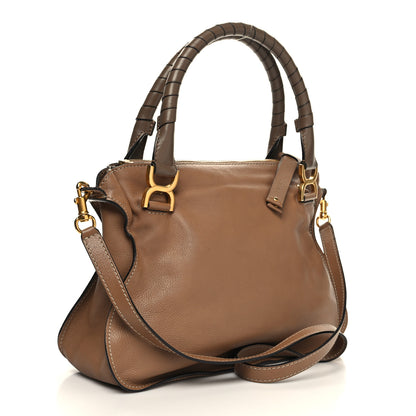 Chloe Calfskin Medium Marcie Satchel Nut 3 of 11
