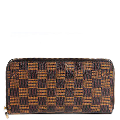 Louis Vuitton Damier Ebene Zippy Wallet 1 of 8