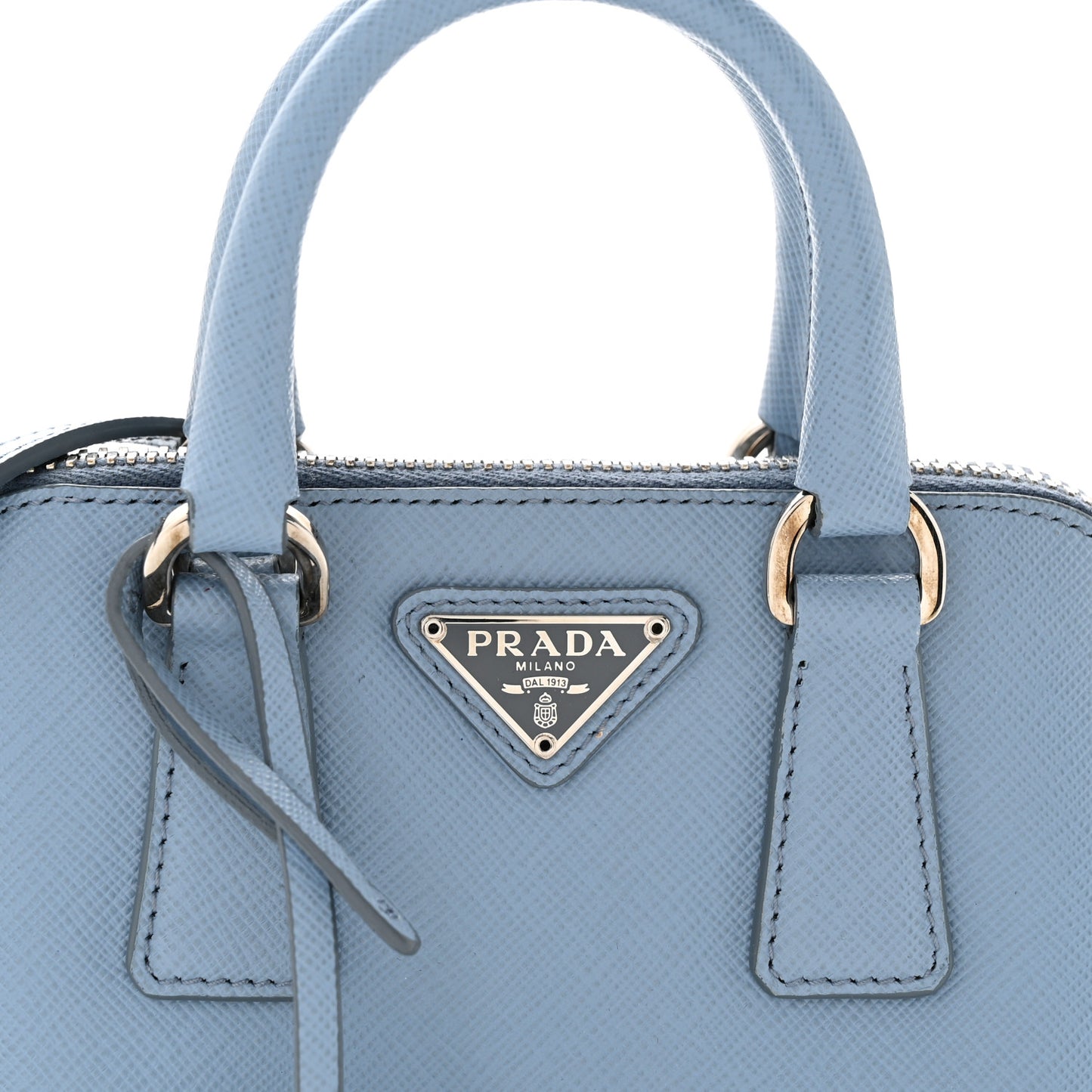Saffiano Lux Mini Promenade Tote Astrale