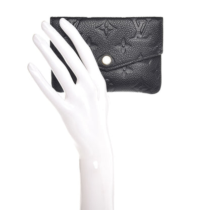 Louis Vuitton Empreinte Key Pouch Black 2 of 7