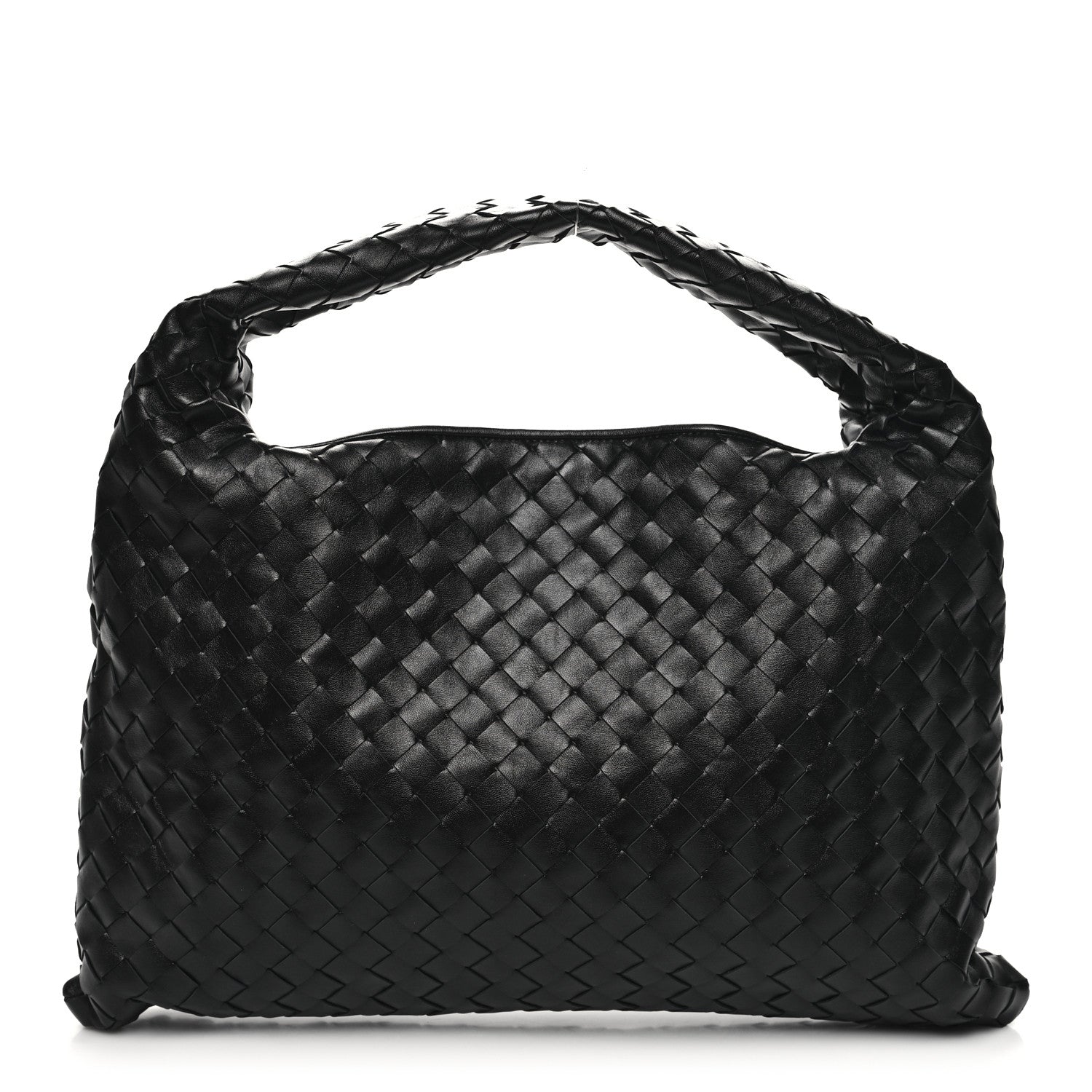 Bottega Veneta Calfskin Intrecciato Small Hop Black 1 of 10