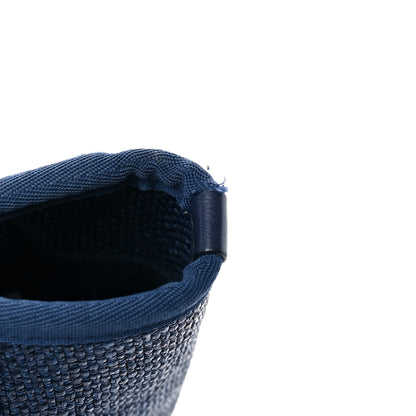 Chanel Woven Straw Raffia Small Deauville Tote Blue 13 of 14