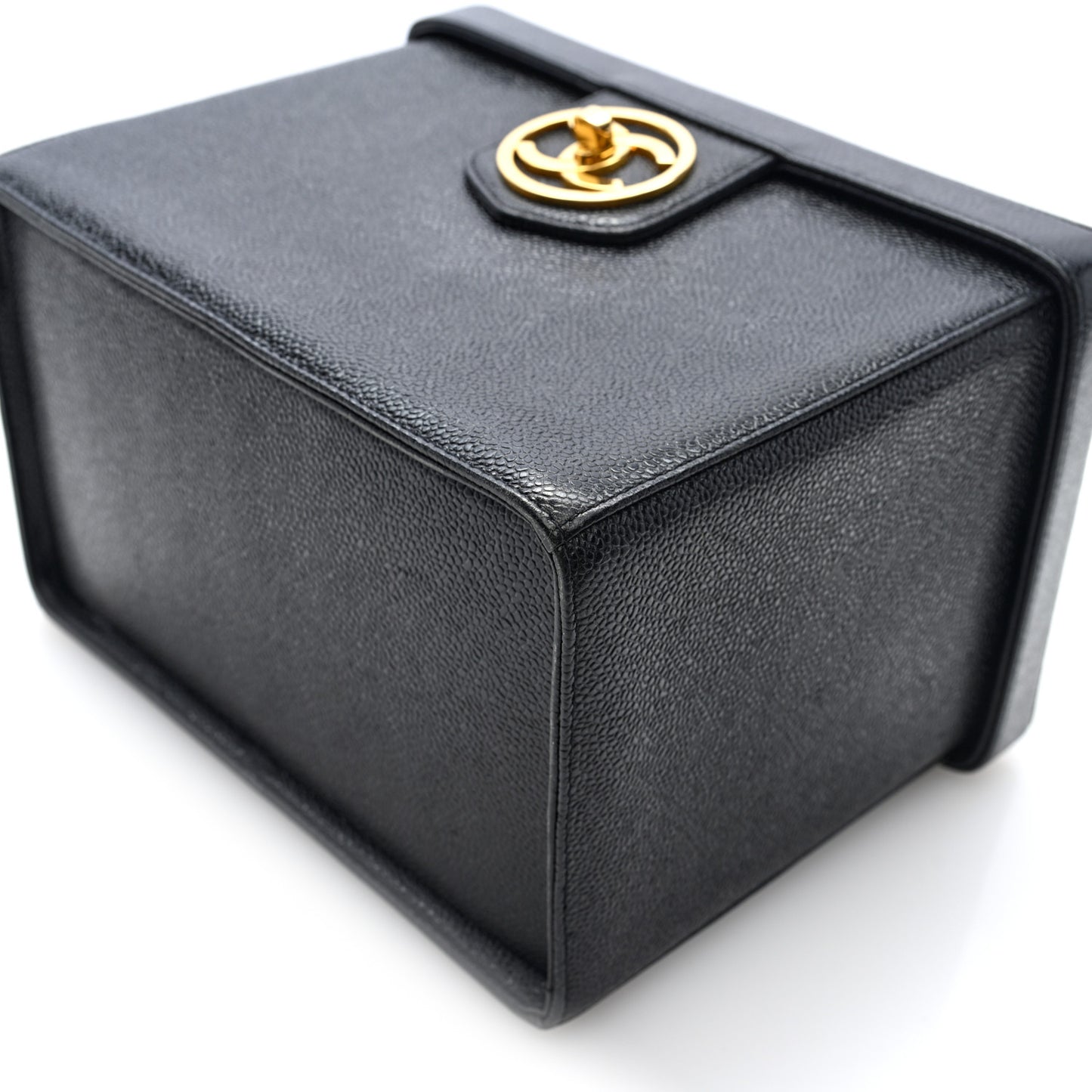 Caviar Vanity Train Case Black