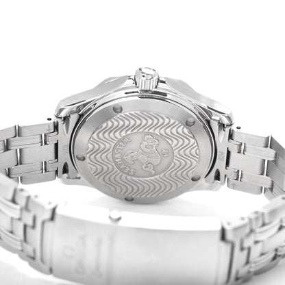 Omega Stainless Steel Mother of Pearl 36mm Seamaster Professional Automatic Watch Blue 2050.71 4 of 4