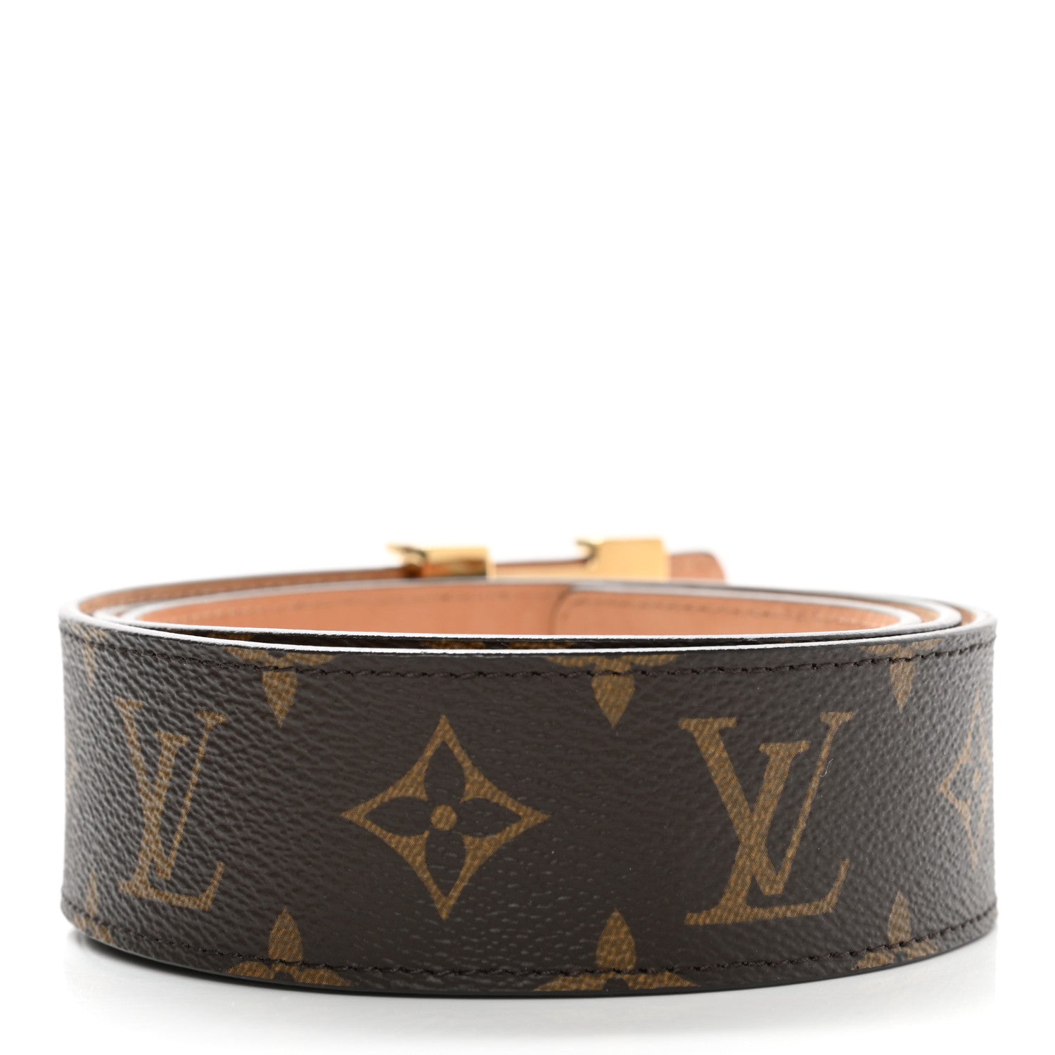 Louis Vuitton Monogram 40mm LV Initiales Belt 95 38 2 of 8
