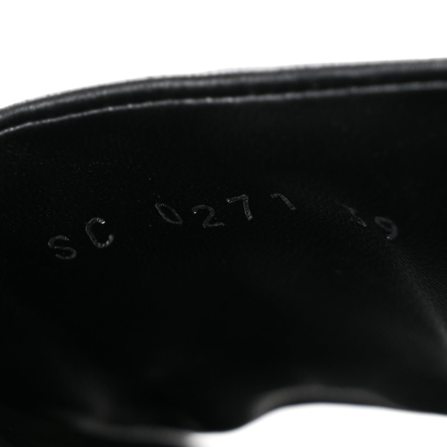 Lambskin Embossed Monogram Jumbo Flatform Mule Sandals 39 Black