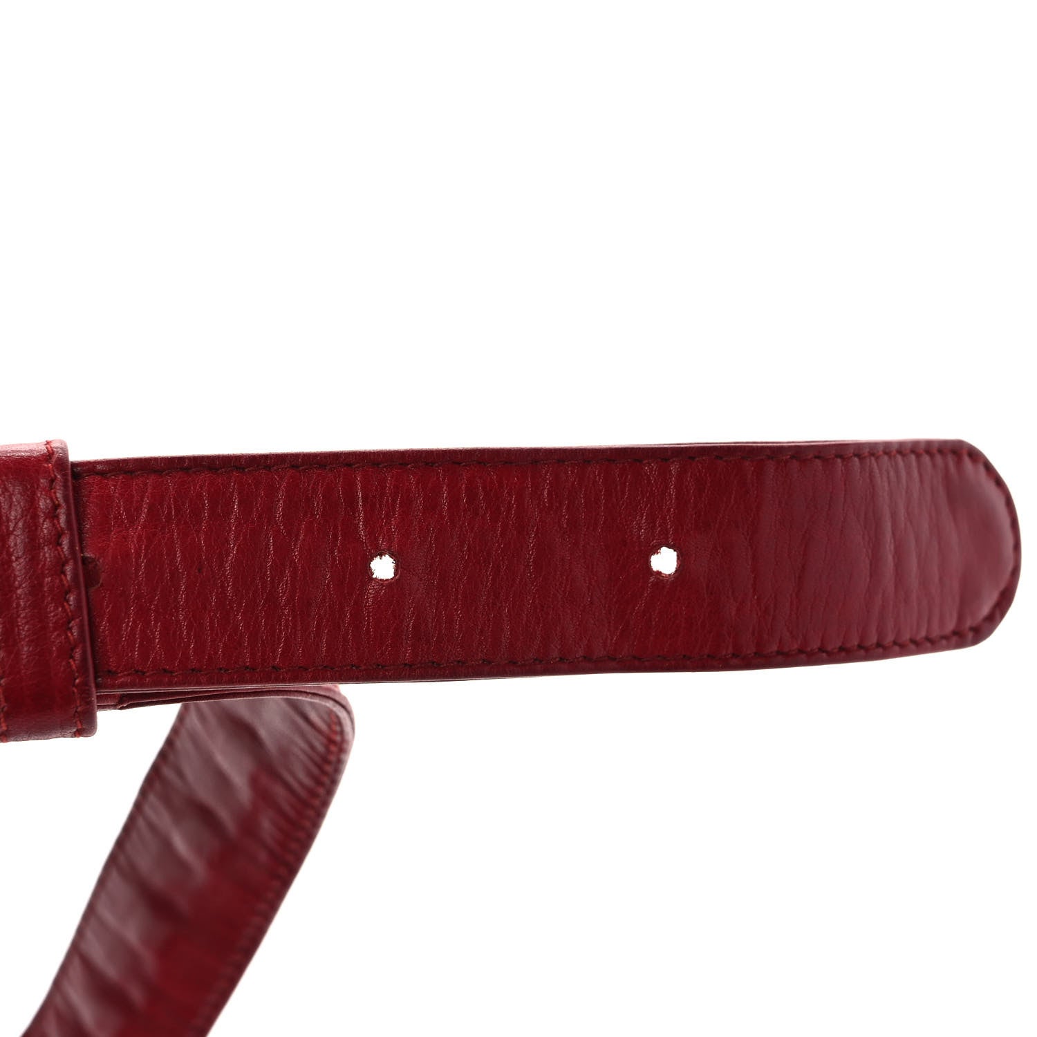 Chanel Lambskin Quilted Flap Waist Belt Bag 75 30 Red 13 of 14