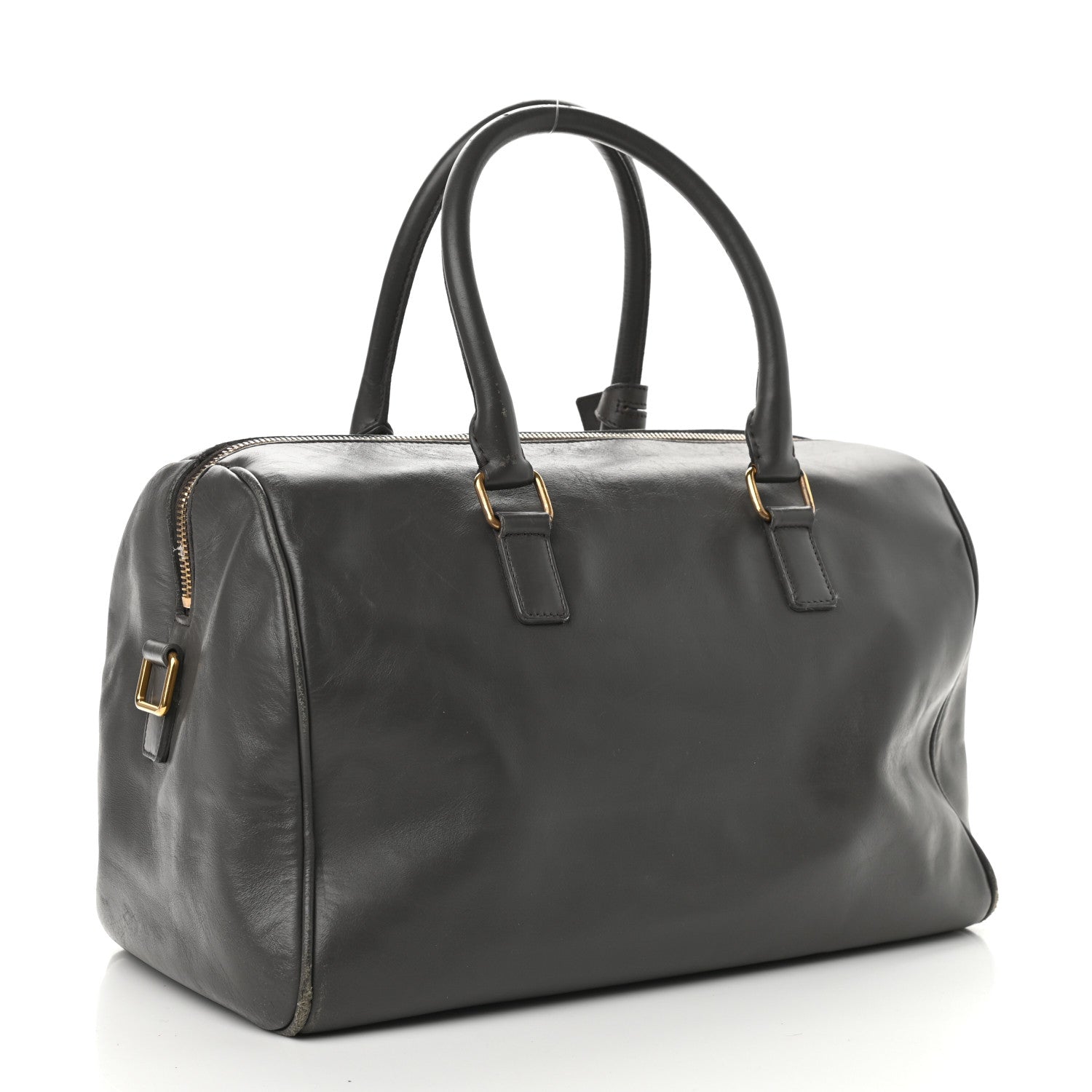 Saint Laurent Calfskin Classic Duffle 6 Earth 2 of 14