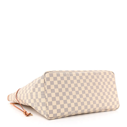Louis Vuitton Damier Azur Neo Neverfull GM Rose Ballerine 5 of 9