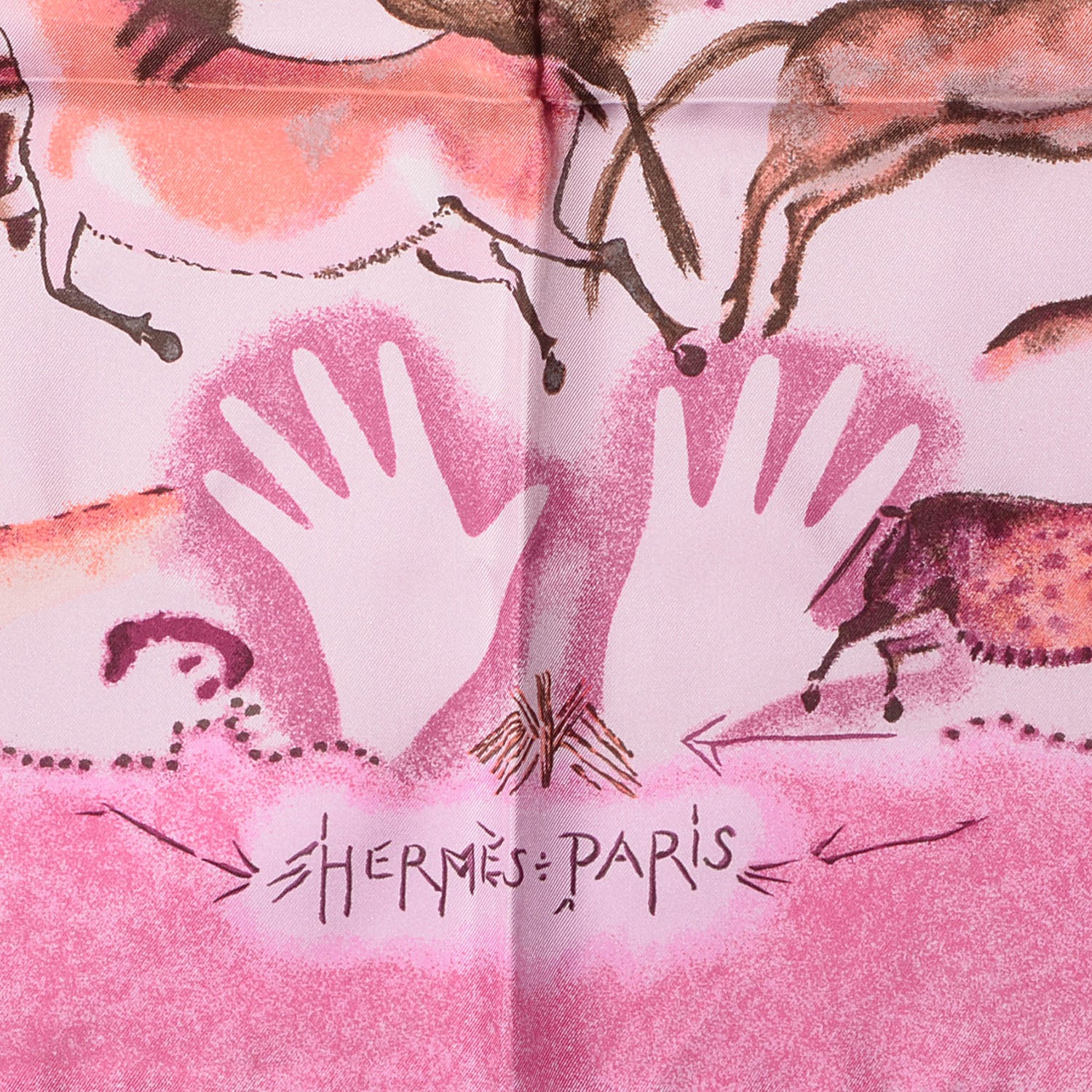 Hermes Silk Premieres Mains Scarf 90 3 of 6