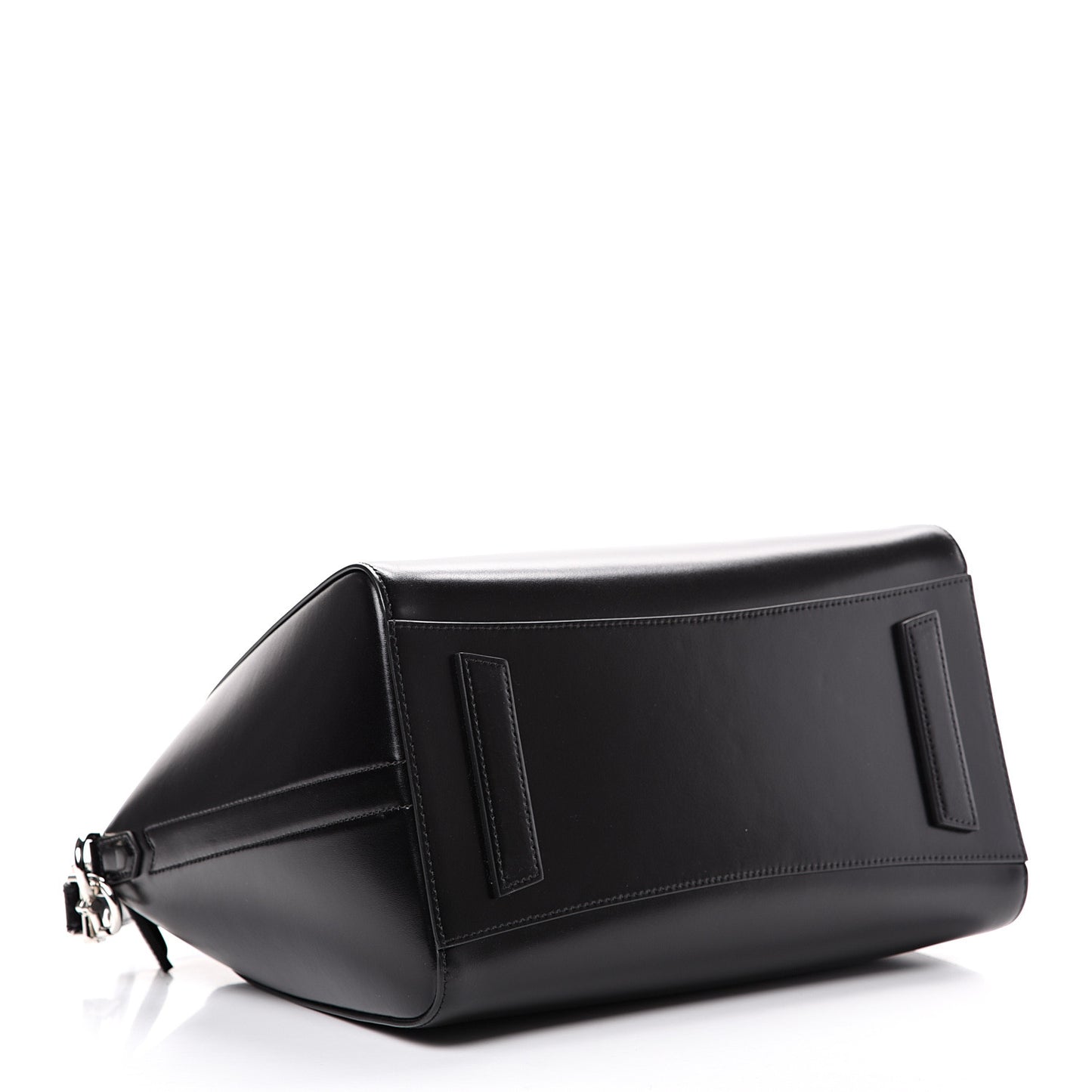 Shiny Lord Calfskin Medium Antigona Black