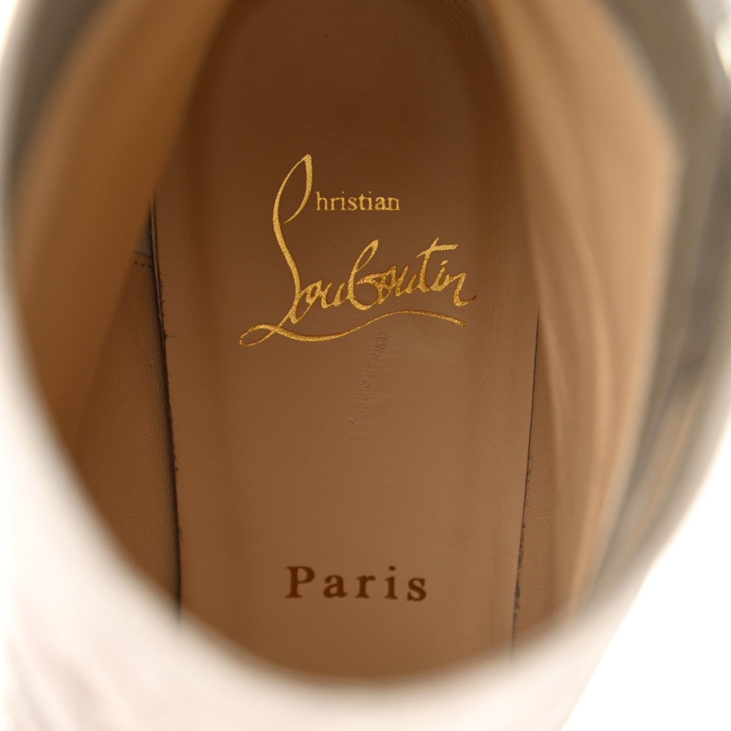 Christian Louboutin Veau Velours Birgitta 100 Zip Around Ankle Bootie 39 Fume 7 of 9