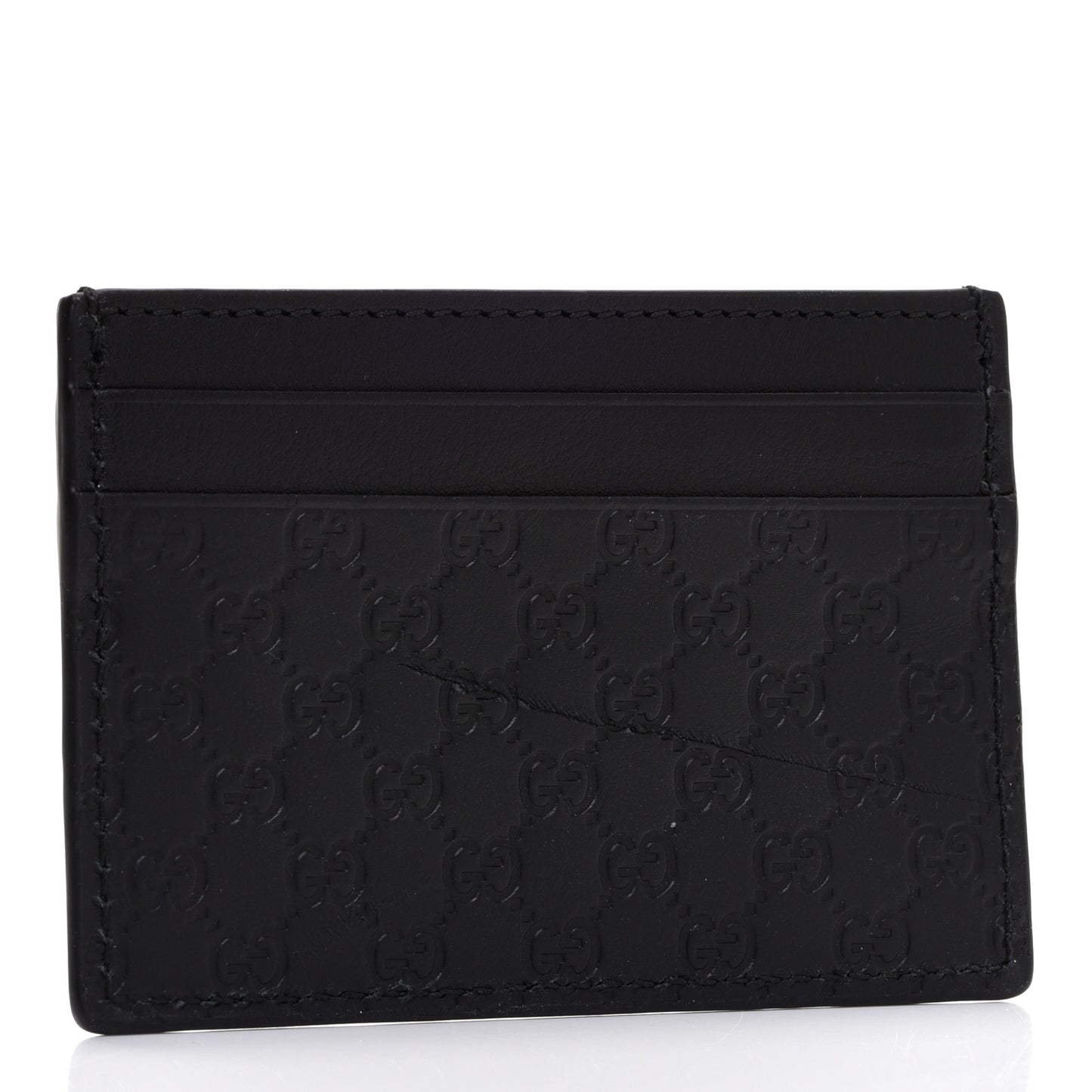 Microguccissima Card Holder Black