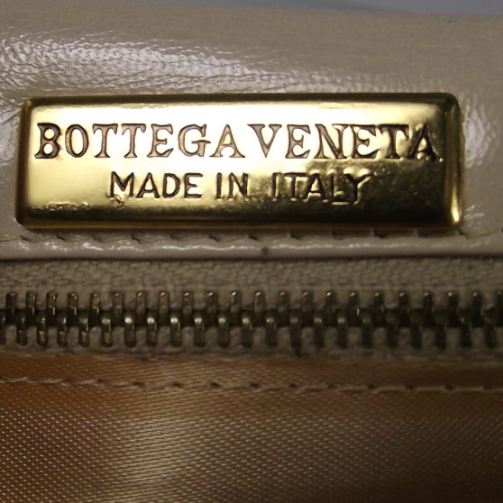 Bottega Veneta Vintage Leather Shoulder Bag Creme 6 of 7
