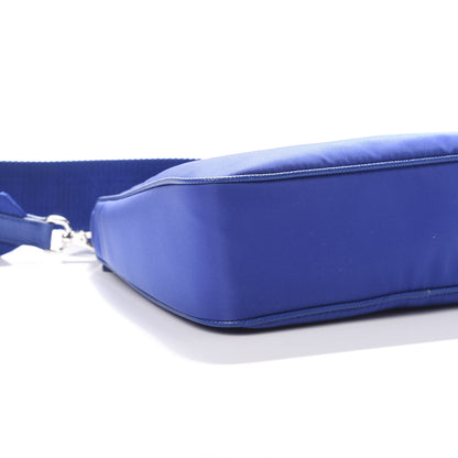 Prada Nylon Re-Edition 2005 Shoulder Bag Indaco 9 of 10