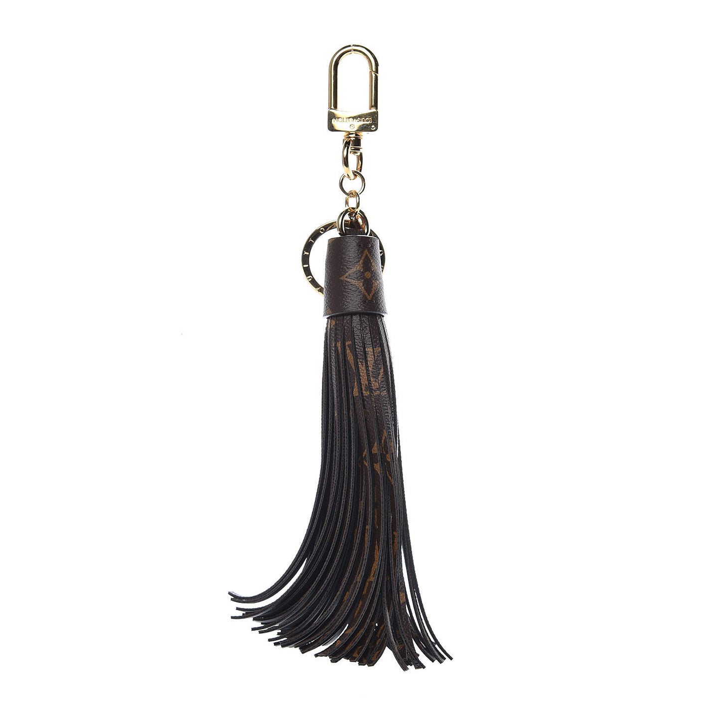Monogram Tassel Bag Charm
