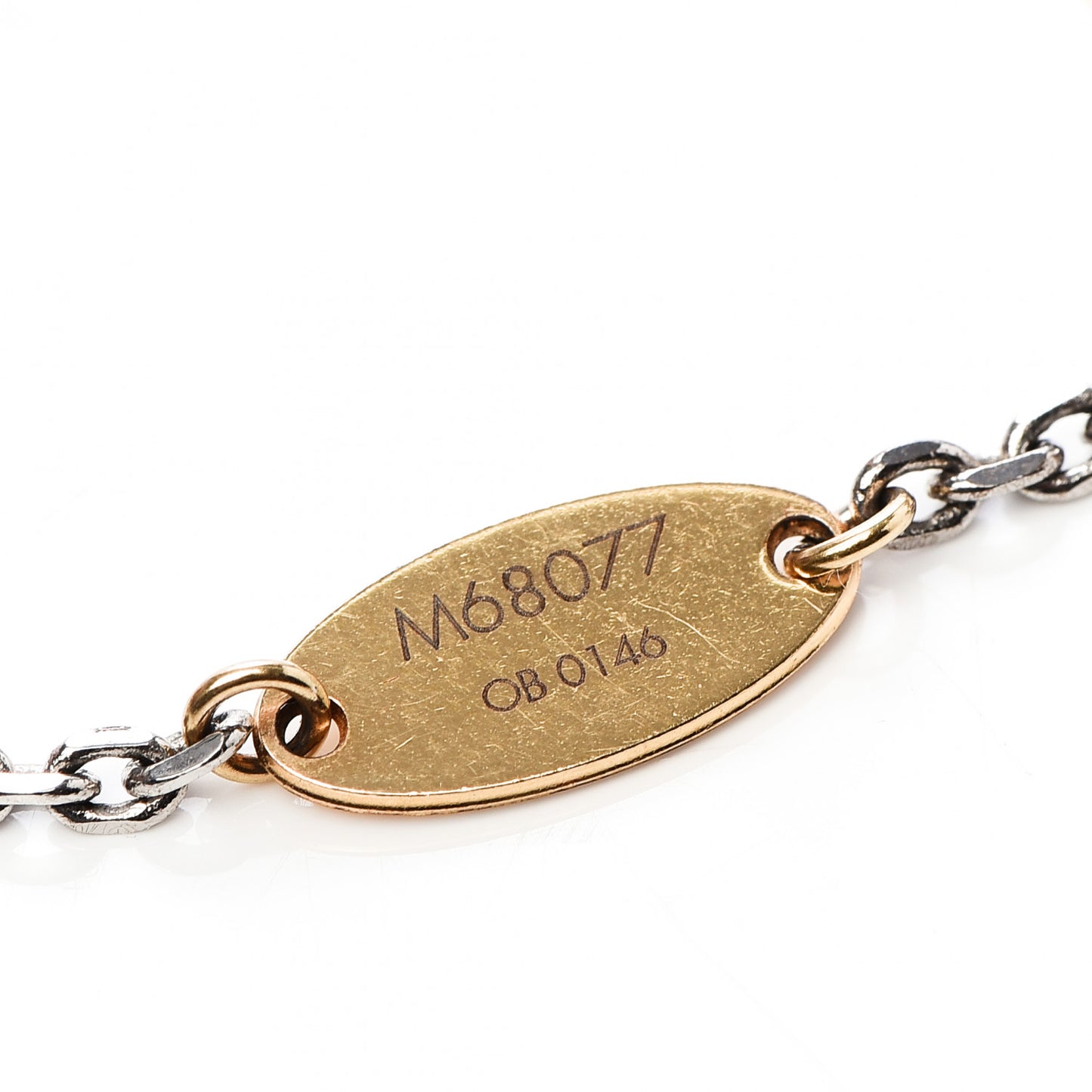 Logomania Bracelet Silver Gold