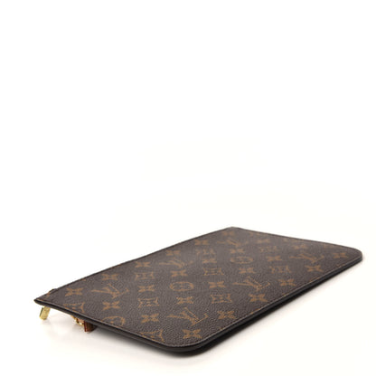 Louis Vuitton Monogram Neverfull MM GM Pochette 4 of 8