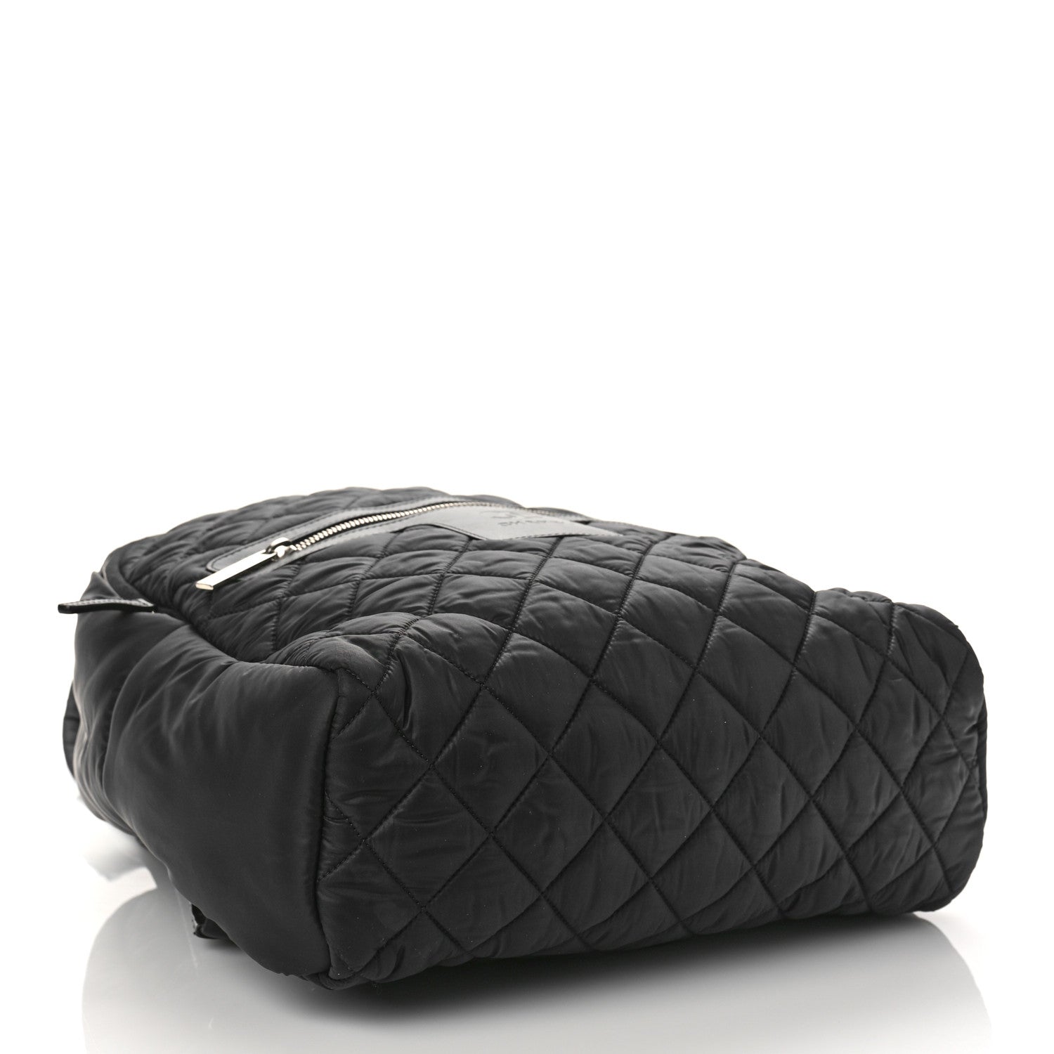 Chanel Nylon Quilted Coco Cocoon Backpack Black 3 of 8
