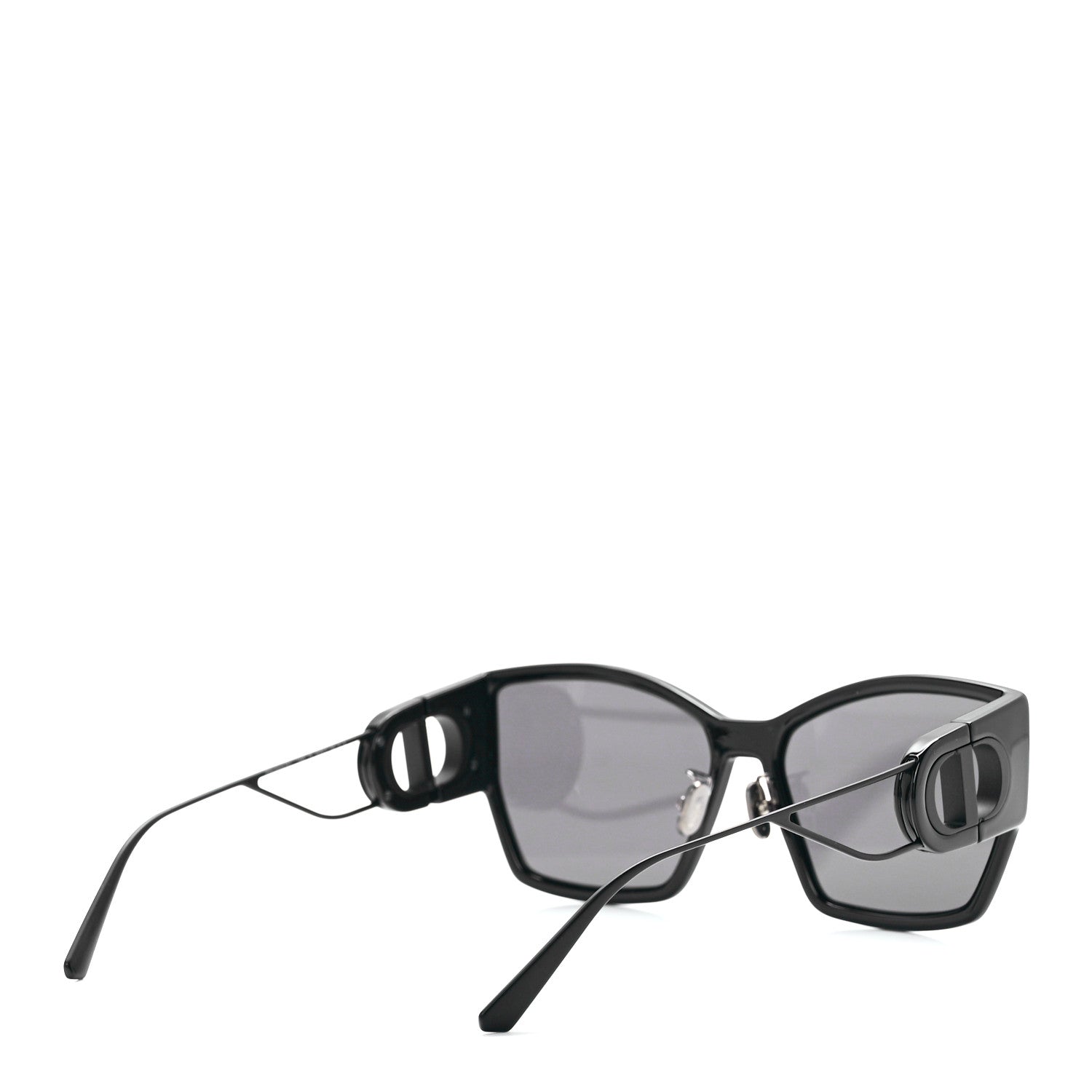 Christian Dior Rectangular 30 Montaigne 1 S2U Sunglasses Black 4 of 8