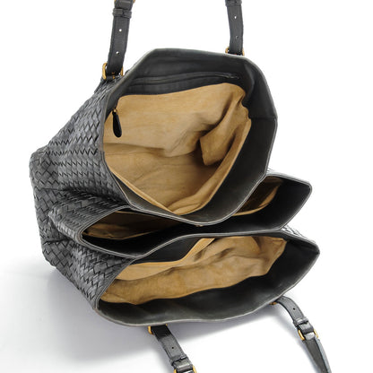 Bottega Veneta Nappa Intrecciato Roma Tote Ferro 5 of 8