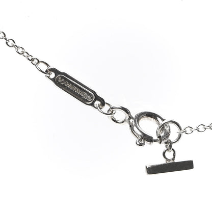 Tiffany Sterling Silver Small T Smile Pendant Necklace 4 of 5