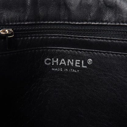 Chanel Calfskin Diagonal Ligne Flap Black 8 of 9