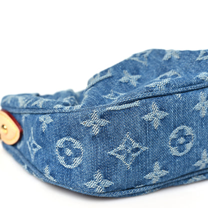 Louis Vuitton Monogram Denim Pochette Valley Blue 8 of 10