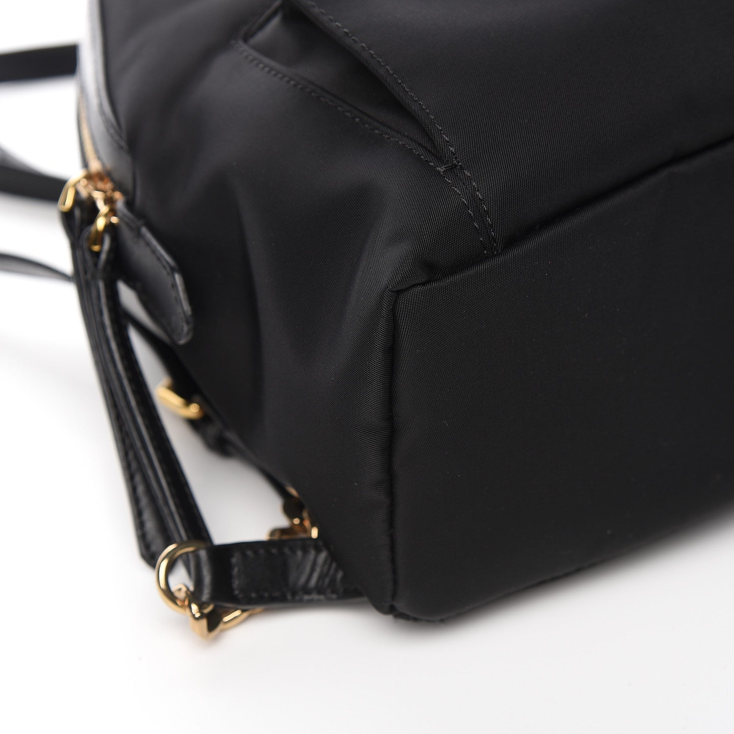 Fendi Nylon Vitello Liberty Metal Monster Eyes Studded Mini Backpack Black 8 of 10