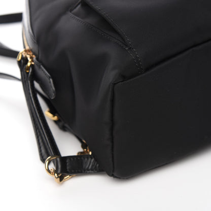 Fendi Nylon Vitello Liberty Metal Monster Eyes Studded Mini Backpack Black 8 of 10