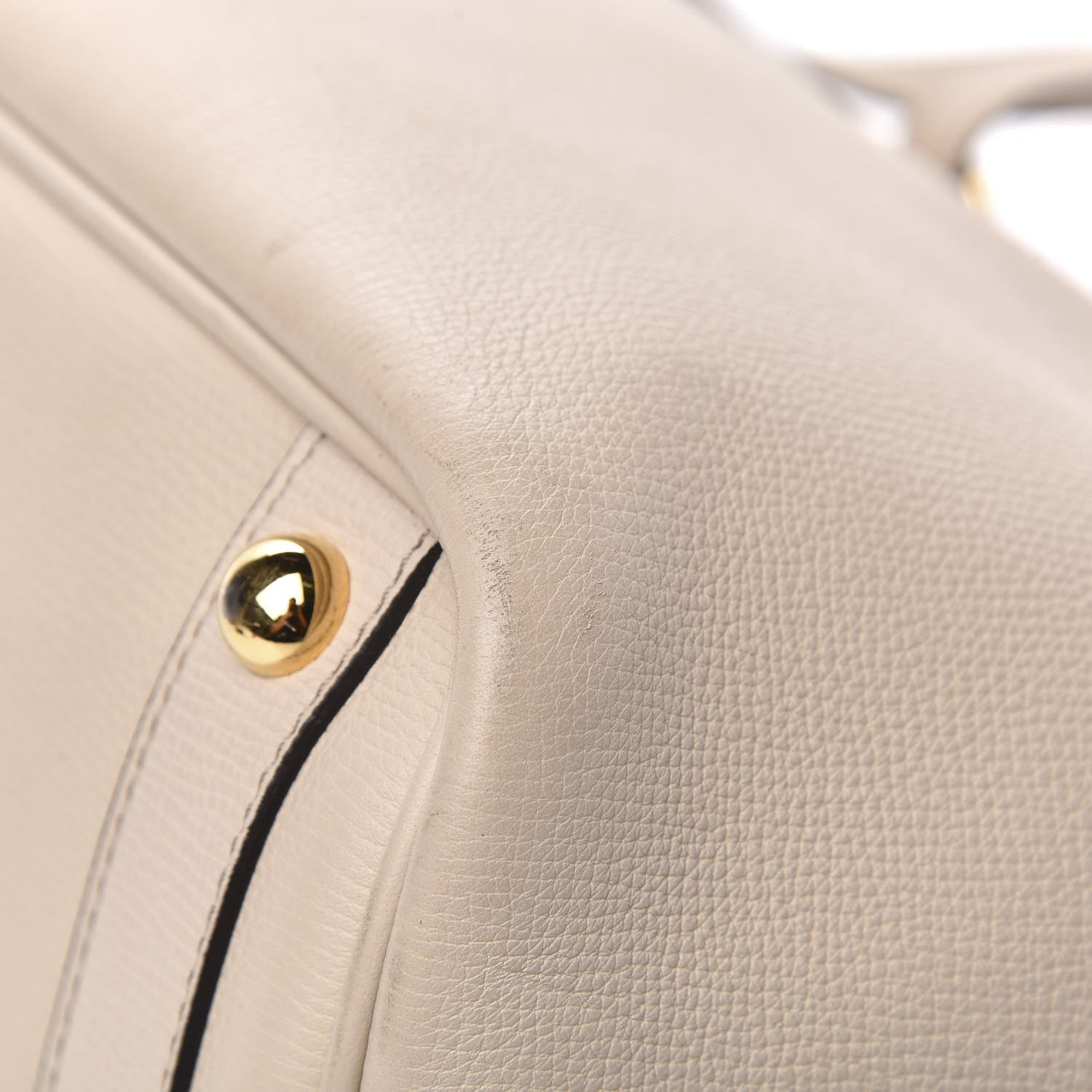Burberry Grainy Calfskin Medium Honeybrook Tote Limestone 9 of 11