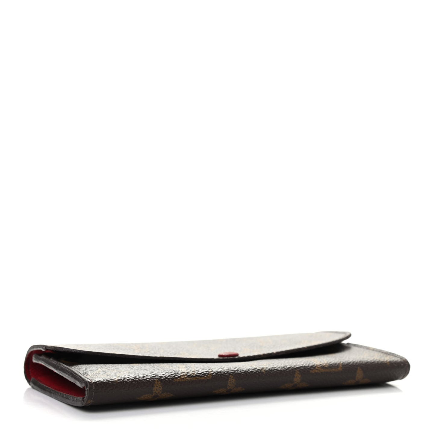 Monogram Emilie Wallet Red