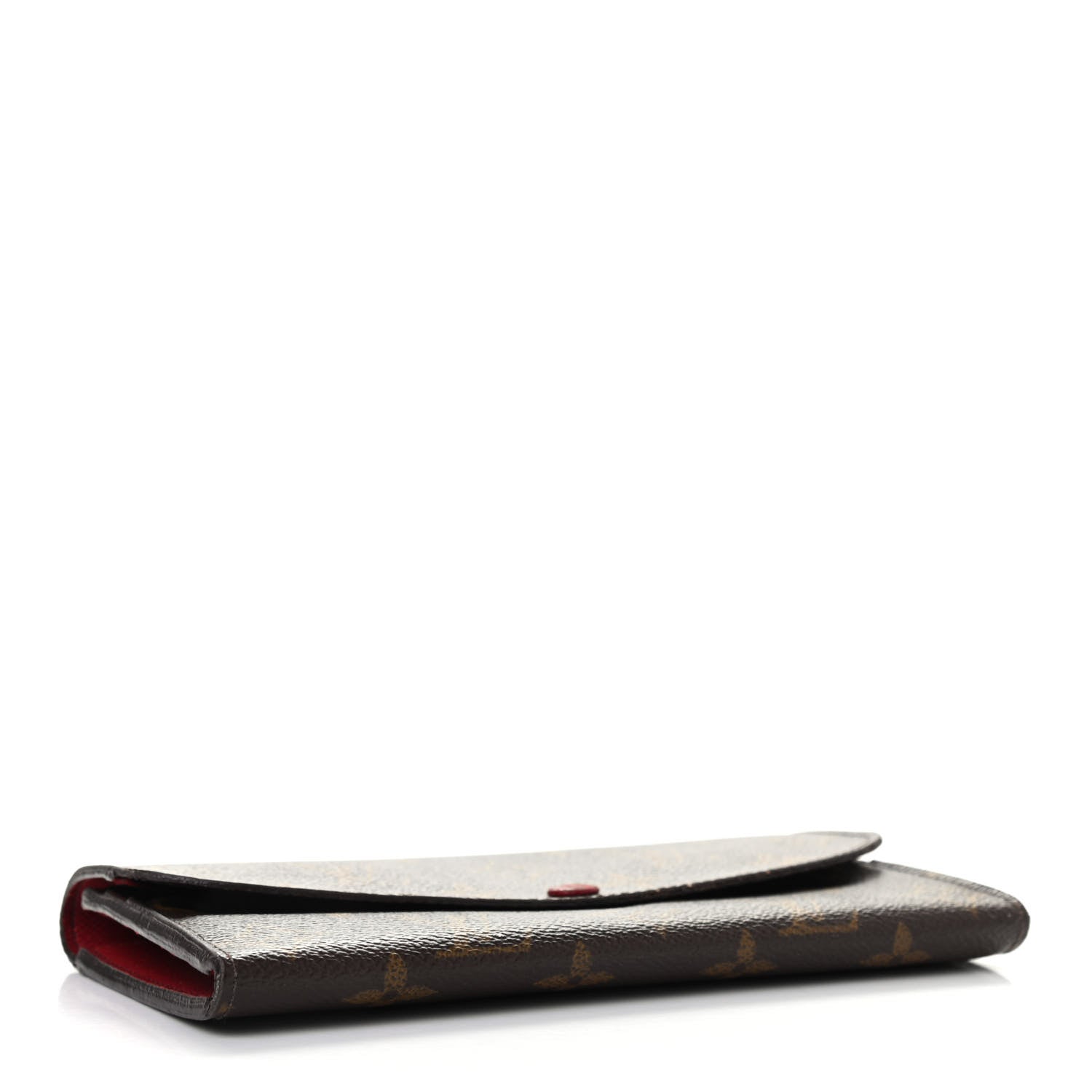 Louis Vuitton Monogram Emilie Wallet Red 4 of 11