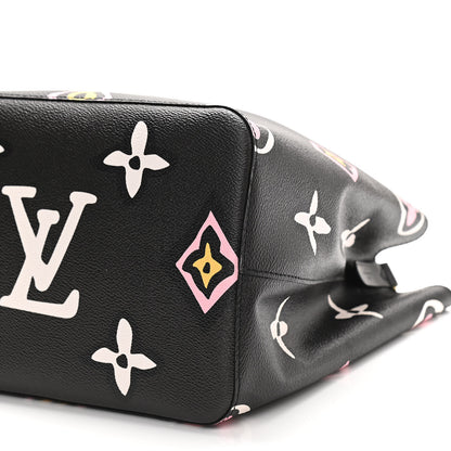 Louis Vuitton Monogram Giant Wild At Heart Neonoe MM Black 9 of 10