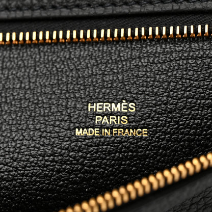 Hermes Togo Backpocket Pouch 30 Black 6 of 8