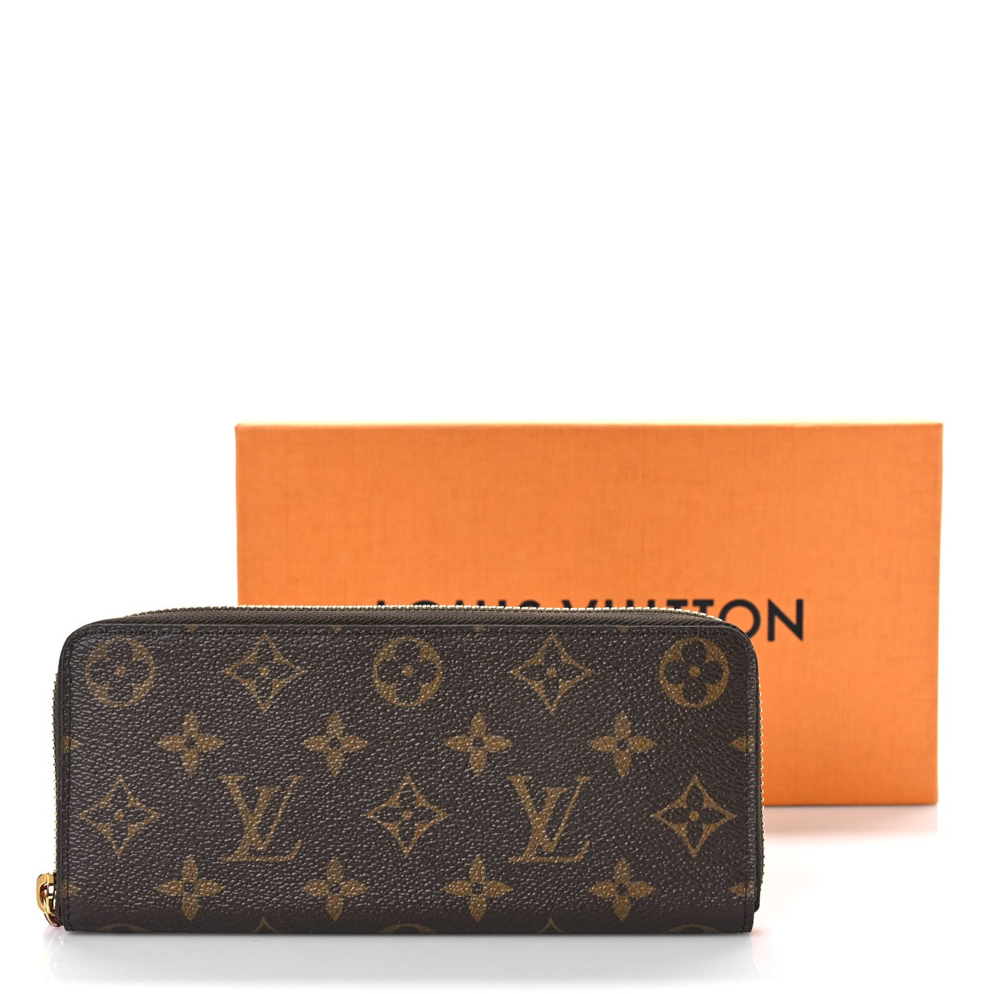 Monogram Clemence Wallet Fuchsia