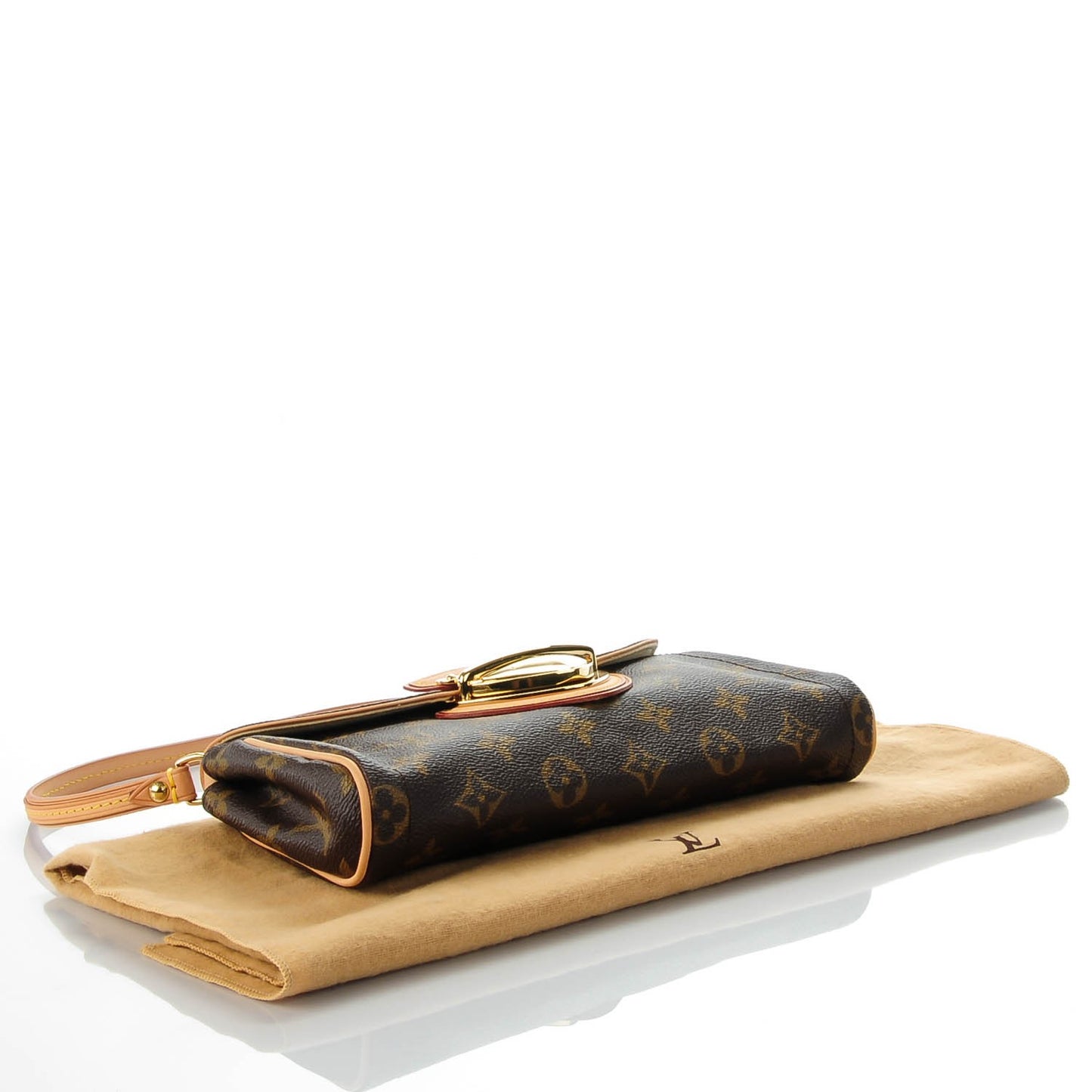 Monogram Beverly Clutch