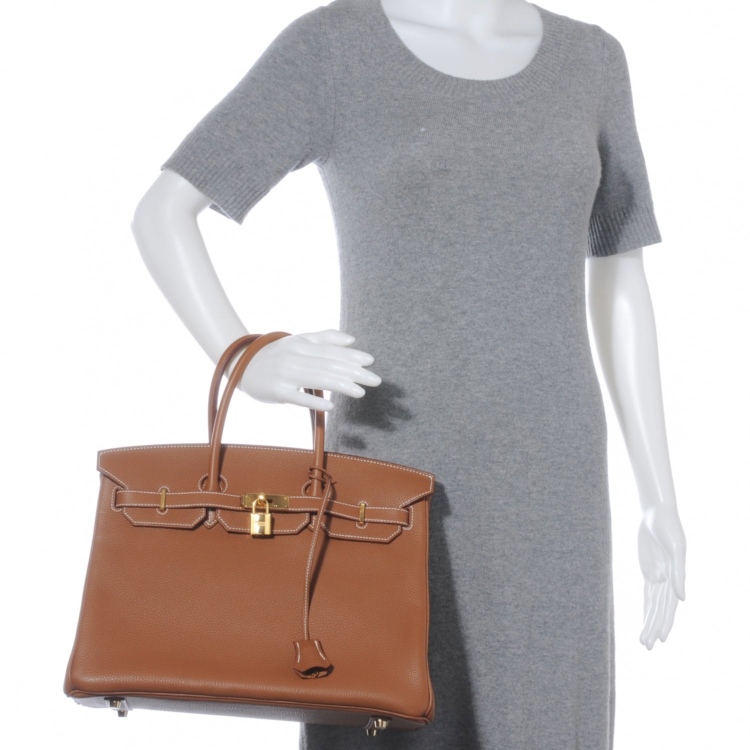 Hermes Togo Birkin 35 Gold 2 of 10